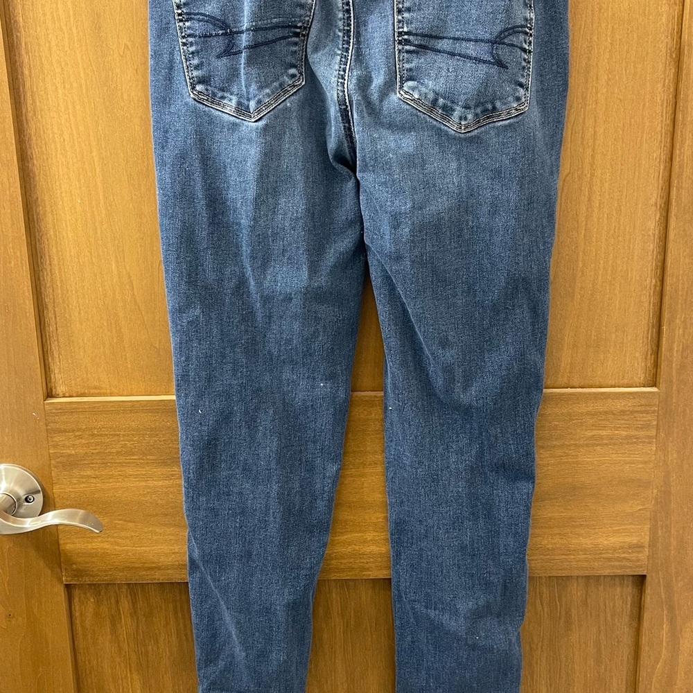 American Eagle Outfitters Dark Blue Skinny Jeans